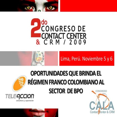 Oportunidades del Régimen Franco en Colombia