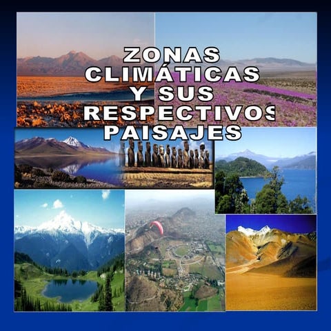 Zonas ClimáTicas Y Paisajes | PPT