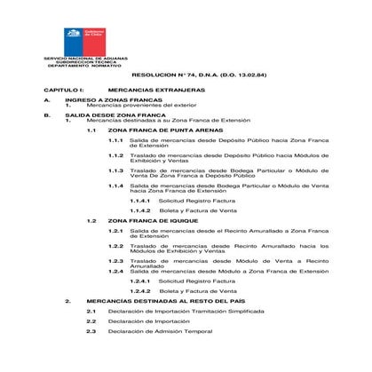 Zonas francas en aduanas