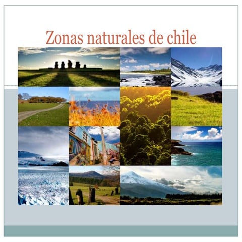 Zonas naturales en chile 5°a | PPT