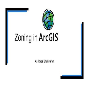 Zoning in ArcGIS