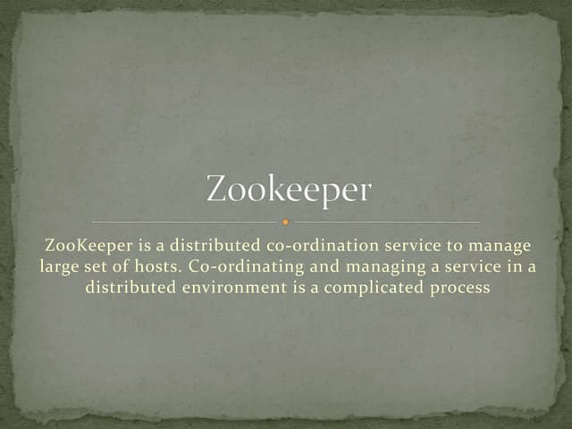 Zookeeper