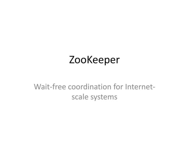 Zookeeper