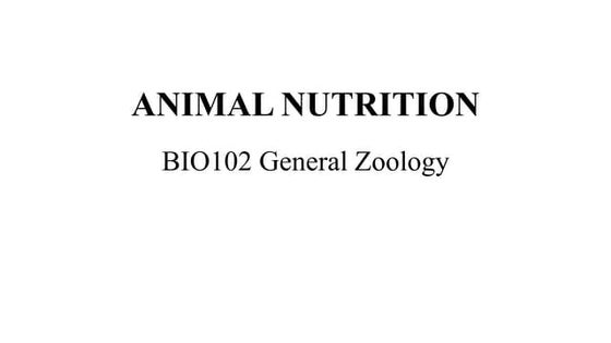 APPLIED ANIMAL NUTRITION LECTURE NOTES visual data 8