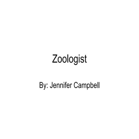 Zoologist 