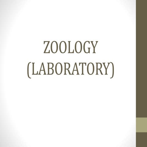 Zoology (laboratory) coverage