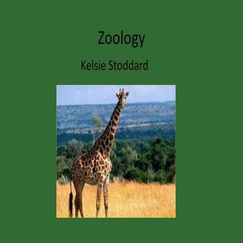 Zoology | PPTX