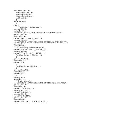 Zoo management  adri jovin