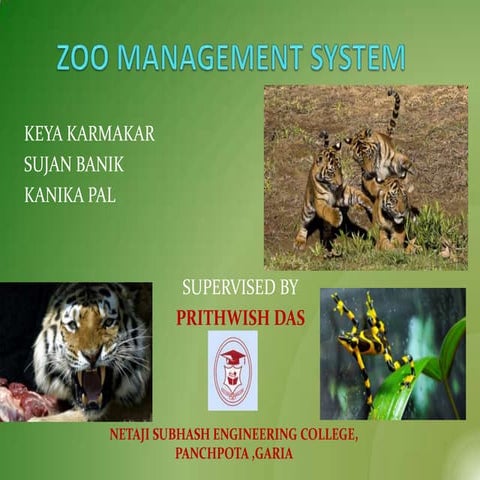 Zoo management system