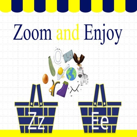Interactive Learning Presentation on Letters Z and E with Games and ...