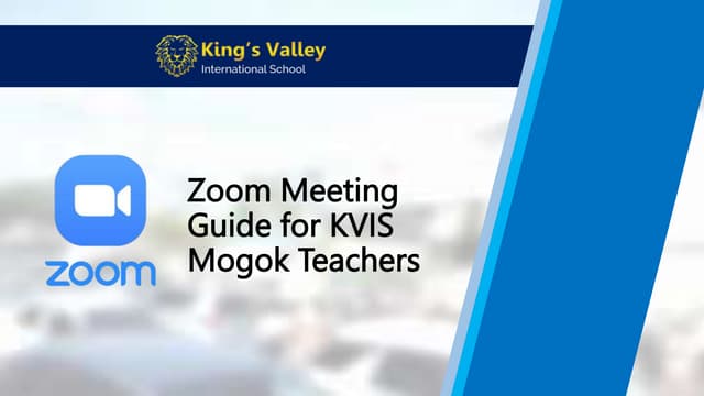 Zoom Meeting Guide Pptx Zoom Meeting Guide Pptx