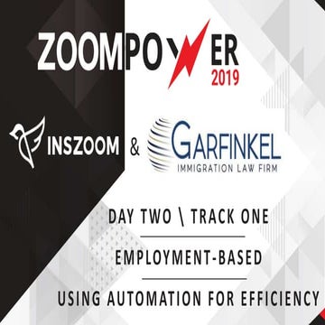 ZoomPower 2019: How to Amplify Efficient Tools Usability - An Employment -Bas...
