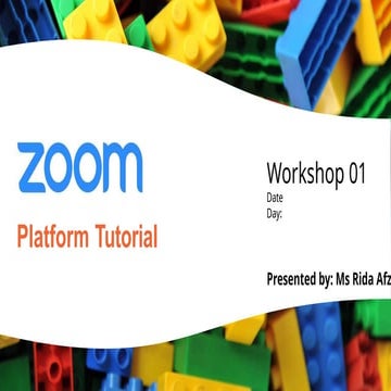 Intro to zoom | PPTX