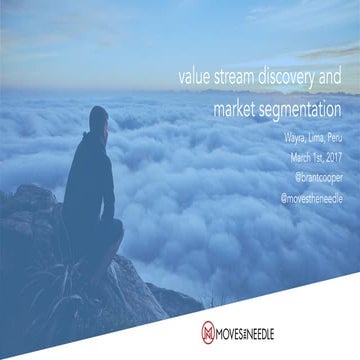 Customer Zoom: Value Stream Discovery and Market Segmentation