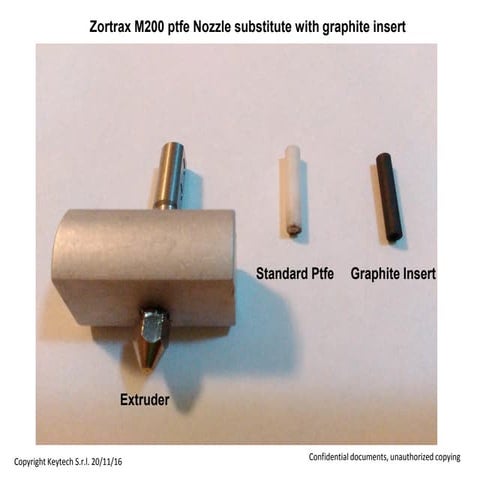Extruder graphite tube insert | PDF