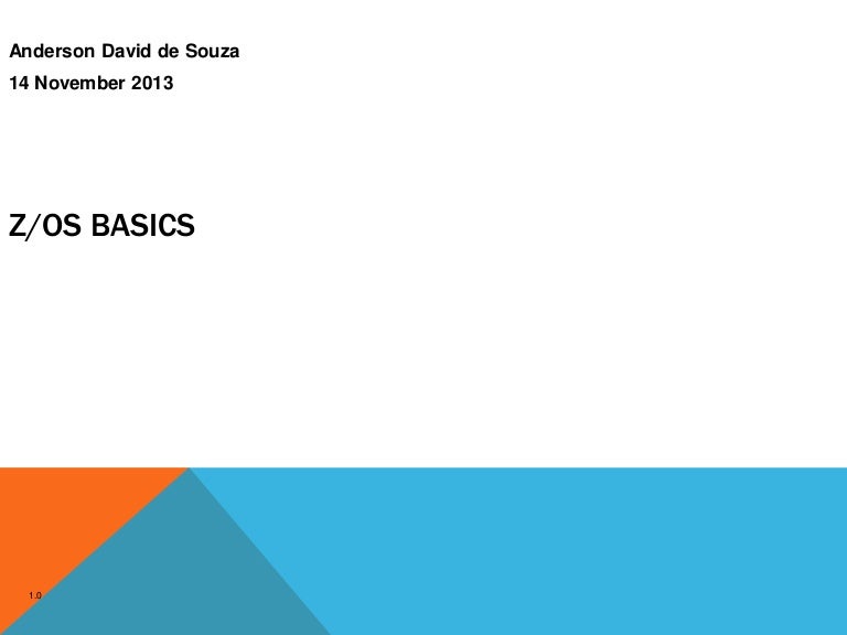 Ibm zos basics