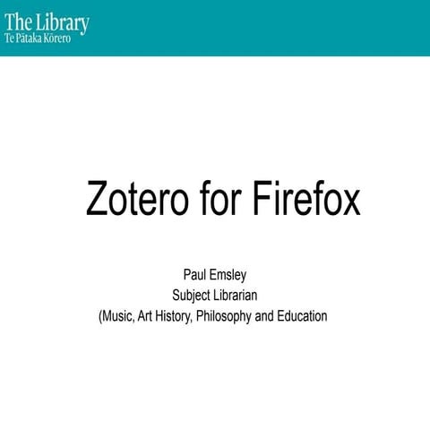Zotero-4-firefox-history