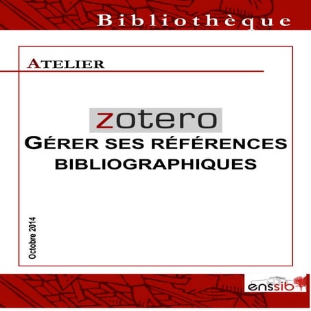 Atelier Zotero