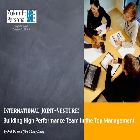 Building High Performance Team in Top Management