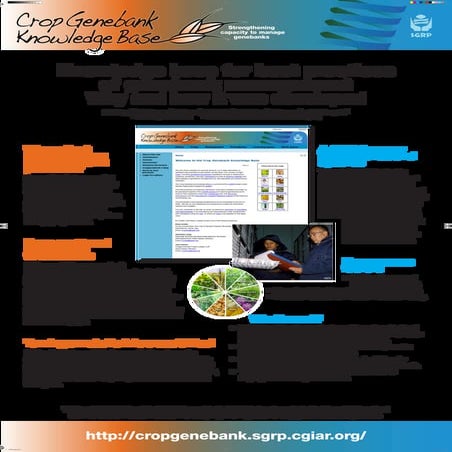 Knowledge base for best practices of genebank management: why and how it was ...