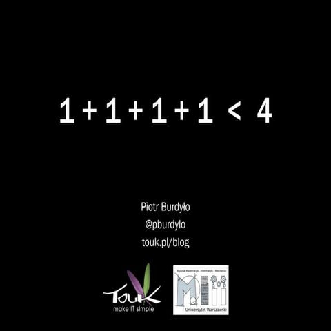 4x1 less than 4 (in polish)