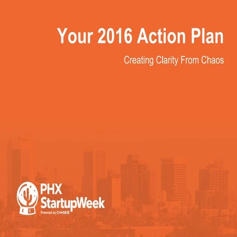 Your 2016 Action Plan by Chris Ronzio