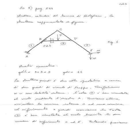 Scienza delle Costruzioni - Esercizi by Danilo Centazzo - parte 12