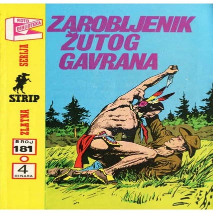 ZS - 0181 - Teks Viler - ZAROBLJENIK ZUTOG GAVRANA