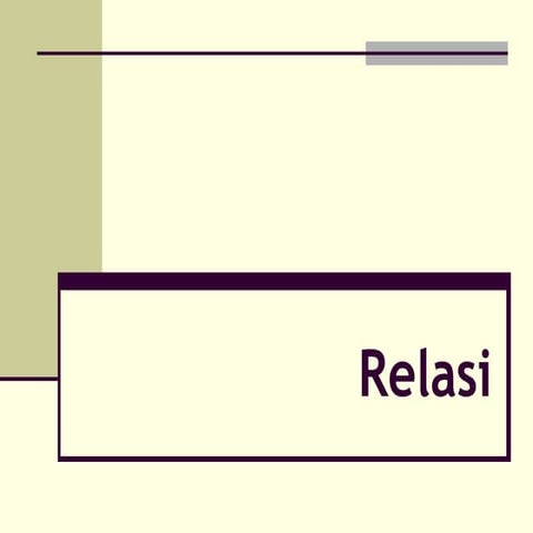 Relasi................................ppt