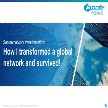Zscaler mondi webinar