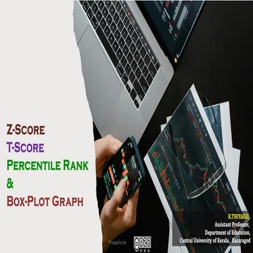 Z Score,T Score, Percential Rank and Box Plot Graph