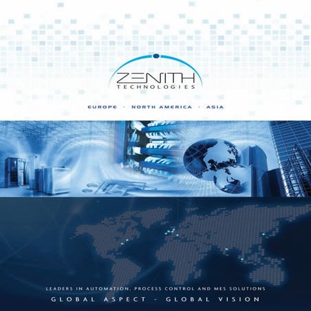 Zenith Technologies eBrochure 2010 | PDF