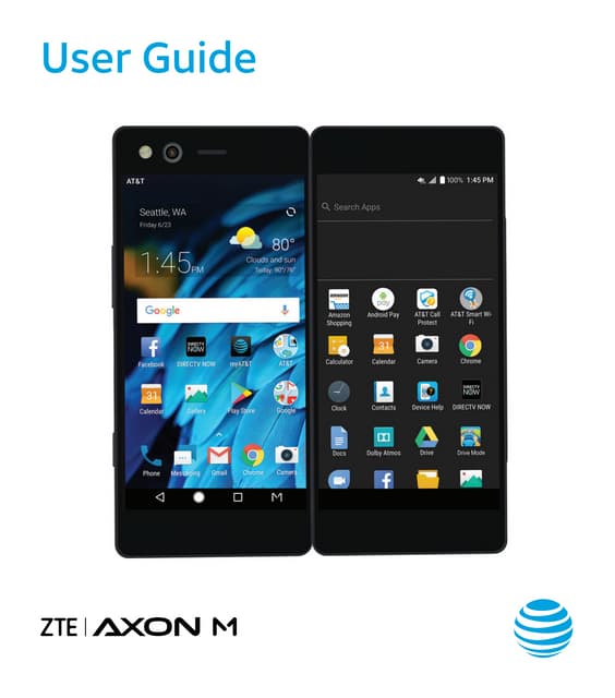 ZTE Axon M Manual/User Guide