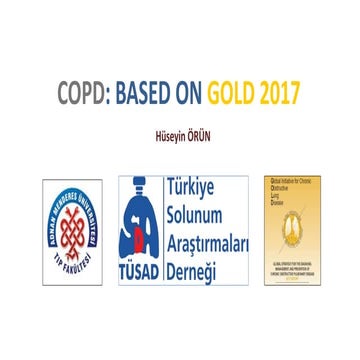 COPD: BASED ON GOLD 2017