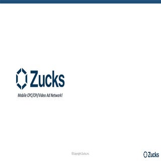 Zucks introduction & Japan app market 