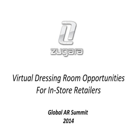 Virtual Dressing Room Opportunities for In-Store Retailers - Global AR Summit...