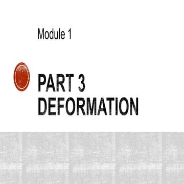 Deformation