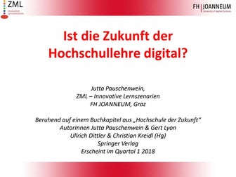 Ist die Zukunft der Hochschullehre digital?