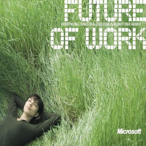 Zukunft der Arbeit [Studie]