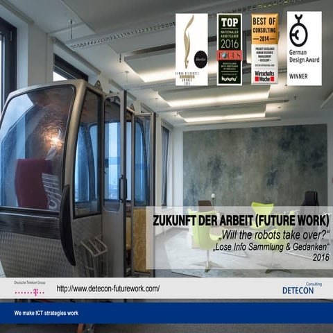 FUTURE-WORK: MENSCH-MASCHINE - WILL THE ROBOTS TAKE OVER?