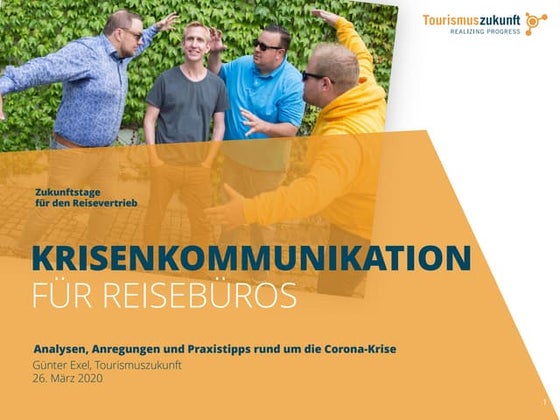 Krisenkommunikation für Reisebüros