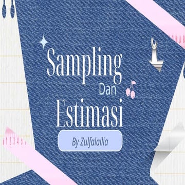 Comprehensive Overview of Sampling Methods and Estimation Techniques in ...