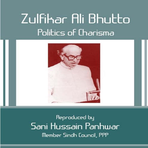 Zulfikar ali bhutto politics of charisma | PDF