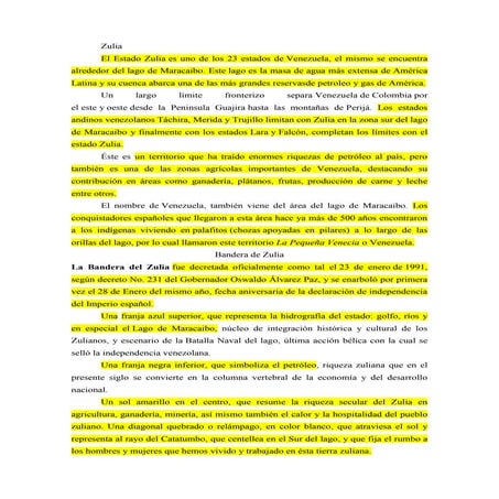 Estado Zulia | PPTX