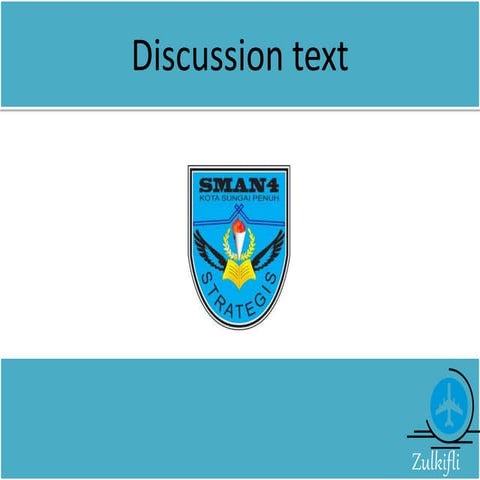  discussion text