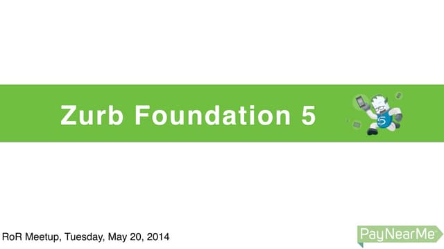 Zurb foundation