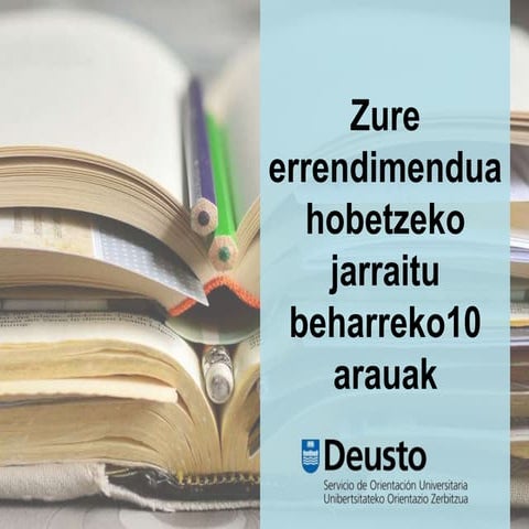 Zure errendimendua hobetzeko jarraitu beharreko 10 arauak