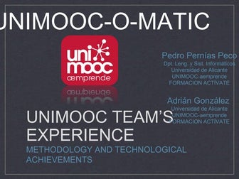 UNIMOOC @ google's meeting in Zurich.