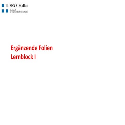 Zusatzfolien block 1