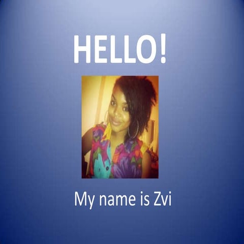 Zvi powerpoint | PPTX